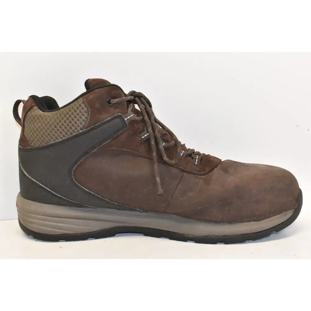 Merrell Steel Toe Brown Leather Workboots J17885 Men's Size 13 Select Dry